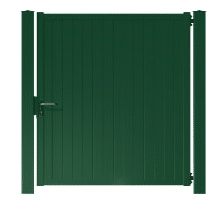 PORTE PIVOTANTE -> Plastifi - Porte Pivotante ALUETTE remplissage par LAMELLES KOPAL