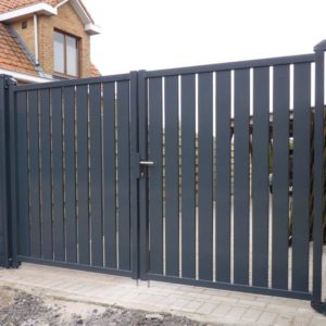 PORTE PIVOTANTE -> Plastifi - 01. Porte pivotante en Aluminium ALZEBRA/ALZEBRA BLIND Kopal