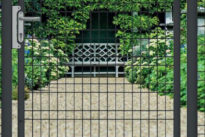 Portillon de jardin type "Egidia Zenturo Super" Betafence