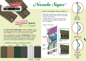 Languettes d'occultation NEVADA SUPER