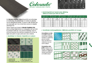 COLORADO WOODLOOK STRIPS