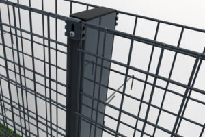 Poteau rectangulaire 120/40 ZENTURO SUPER à bétonner