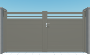 GAMME CONTEMPORAIN - Porte et portillon FANNY
