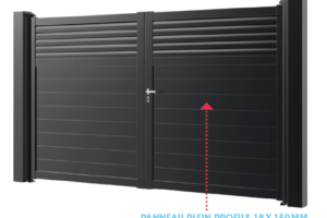 GAMME CONTEMPORAIN - Porte et portillon MOLLY