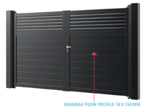 GAMME CONTEMPORAIN - Porte et portillon MOLLY