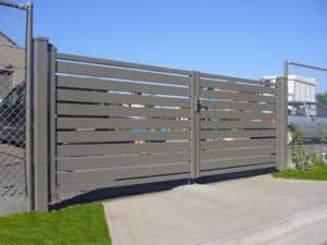 Porte pivotante en Aluminium ALZEBRA Kopal