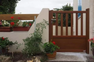 GAMME ASPECT BOIS - Porte et portillon EDEN