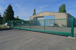 Porte coulissante autoportante "JUMBO J2" manuelle