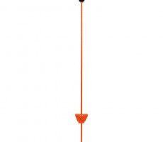 PIQUET DE FER ovale H.100cm