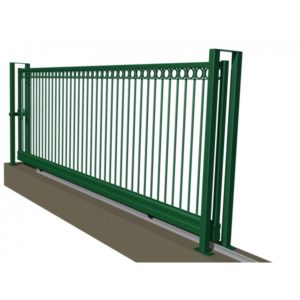 Porte coulissante sur rail type "RONDO" - manuelle -