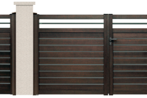 GAMME ASPECT BOIS - Porte et portillon KATE