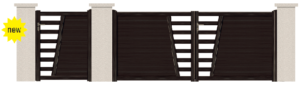 GAMME ASPECT BOIS - Porte et portillon PATTY