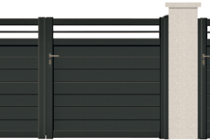 GAMME CONTEMPORAIN - Porte et portillon FANNY