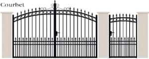 GAMME TRADITION - 14. Porte et portillon COURBET