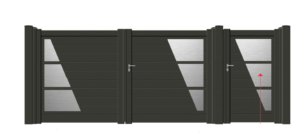 GAMME CONTEMPORAIN PREMIUM - Porte et Portillon TRÉGASTEL