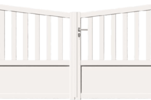 GAMME DÉCO WHITE & GREY - Porte et Portillon ANITA