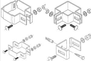 Colliers de fixations Decofor