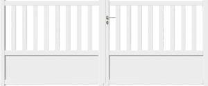 GAMME DÉCO WHITE & GREY - Porte et Portillon ELIE