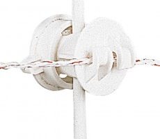 Isolateur à écrou blanc diam 6-16mm