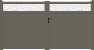 GAMME DÉCO - Porte et Portillon UPPER TÔLE PERFORÉE