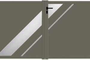 GAMME DÉCO WHITE & GREY - PORTE ET PORTILLON MARIUS