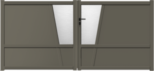 GAMME DÉCO WHITE & GREY - PORTE ET PORTILLON MARNIE