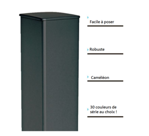 Poteaux et accessoires Portillon/Portail Cofreco