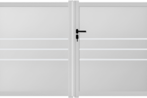 GAMME DÉCO WHITE & GREY - PORTE ET PORTILLON SIDONIE