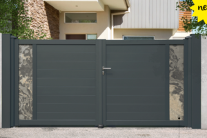 GAMME CONTEMPORAIN - Porte et portillon PÉTROS