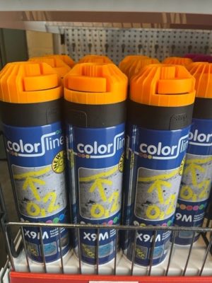 Paint MARKER X9M fluo Jaune/Rose/Orange