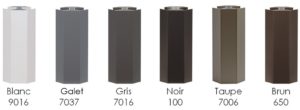 Packs poteaux aluminium - petites dimensions