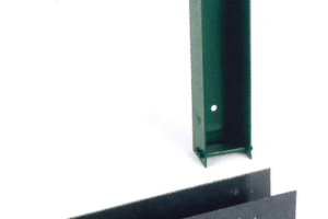Guide-plaque acier pour dalle béton