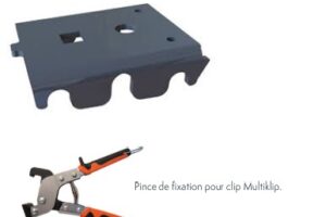 Agrafes métalliques et pince Multiklip