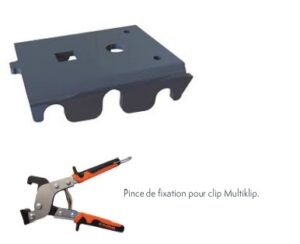 Agrafes métalliques et pince Multiklip
